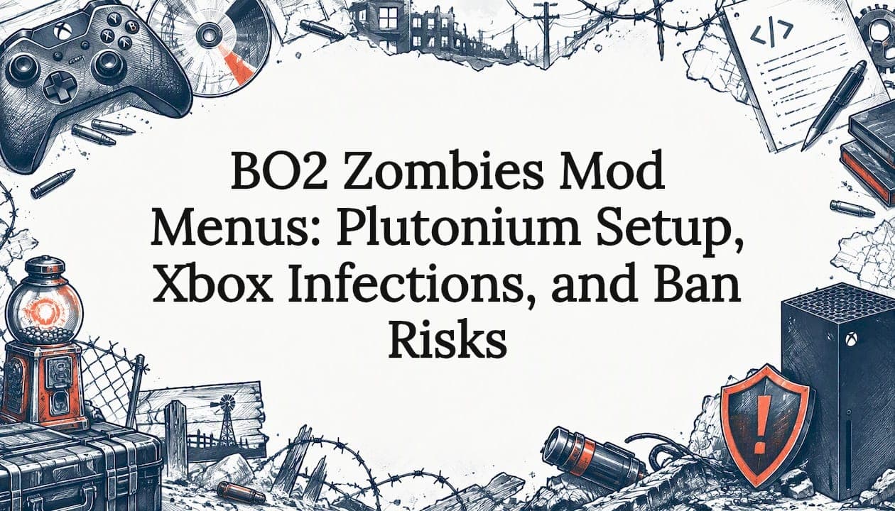 BO2 Zombies Mod Menus: Plutonium Setup, Xbox Infections, and Ban Risks